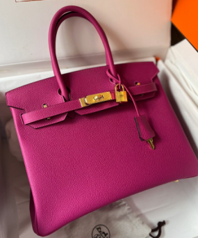 에르메스 버킨백30 립스틱 금장 앱송